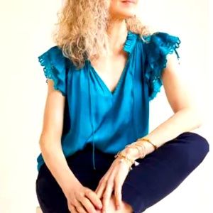 Anthropologie: Blouse size medium , mint condition .